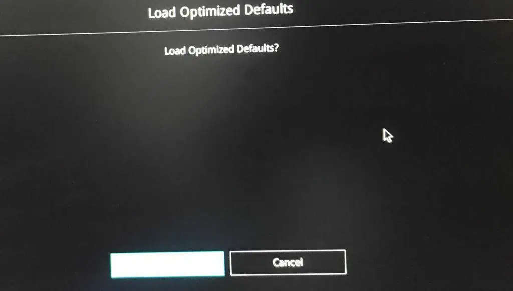 ASUS Keyboard Light When Not Working? Try These 10 Fixes 33 ok-to-load-optimized-defaults-1024x582
