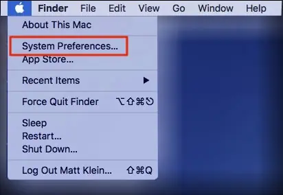 open-system-preference-check-router-ip-address-mac