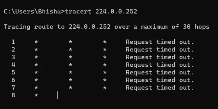 request-timed-out-error-tracert