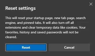 Fix: This Video Can’t Be Played (Error Code 224003) 31 reset-microsoft-edge-settings