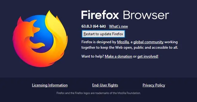 Fix: This Video Can’t Be Played (Error Code 224003) 20 restart-to-update-firefox