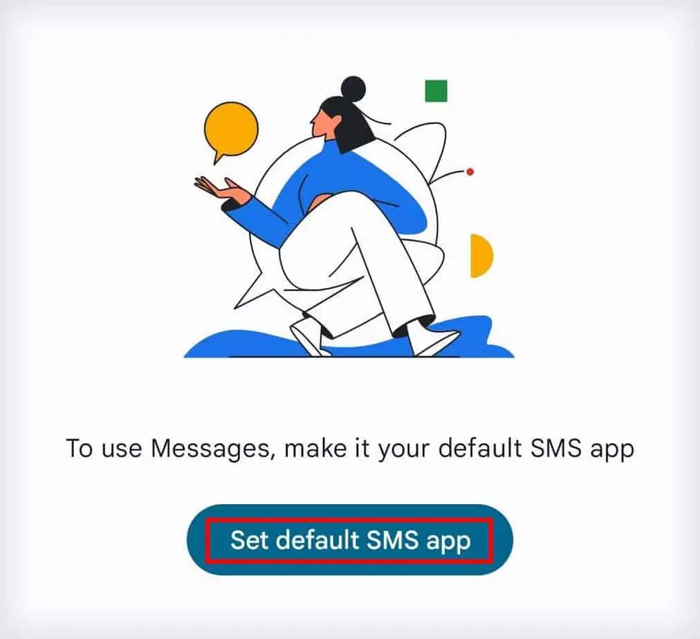 set-google-messages-as-default