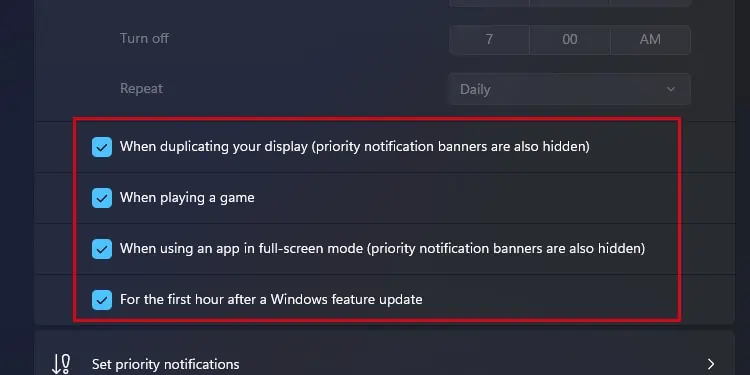 Can You Enable "Do Not Disturb" on Your Computer? 17 specify-cases-for-automatically-enabling-DND