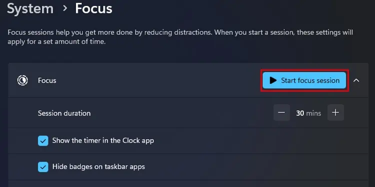 Can You Enable "Do Not Disturb" on Your Computer? 22 start-focus-session