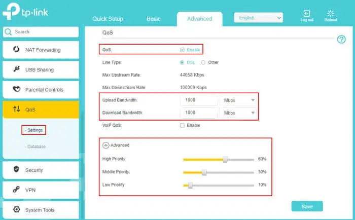 How to Prioritize Devices on Wi-Fi 8 tplink-qos-enable-bandwidth-advanced-priority-sliders