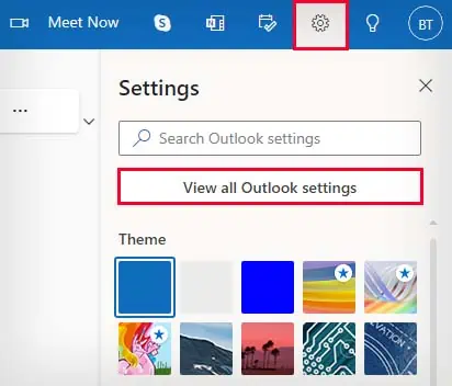 view-all-outlook-settings