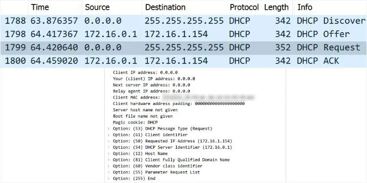 What is DHCP Lease time? Can You Change It? 7 wireshark-dhcp-request