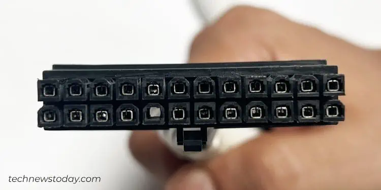 Understanding Power Supply Connectors: All Types Explained 2 24-pin-close-view