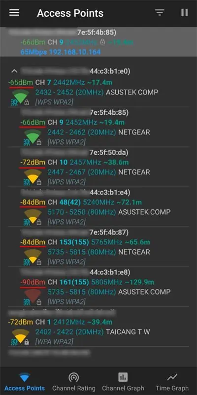 How to Locate a Wi-Fi Access Point 1 access-points-wifi-analyzer-signal-strength