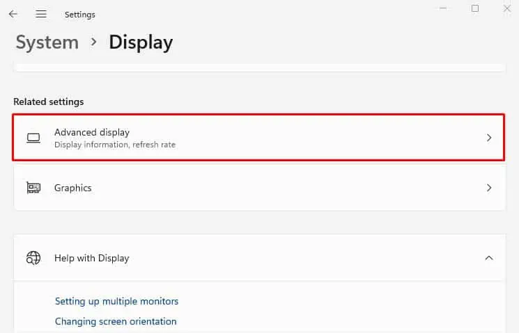12 Ways to Fix Sceptre Monitor No Signal 16 advanced-display