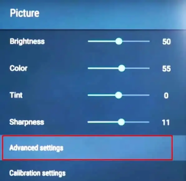 How to Reduce Noise on TV 22 advanced-picture-settings-hisense-tv