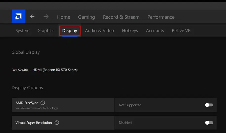 How to Change Brightness on Dell Monitor? 4 Proven Ways 9 amd-software-display