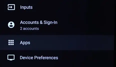 5 Ways to Fix NVIDIA Shield Remote Not Working 11 apps-menu-in-android-tv
