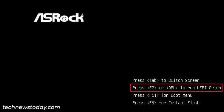 How to Enable XMP in BIOS? 3 asrock-press-f2-or-del-bios-setup