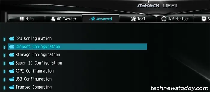 How to Enable Integrated Graphics on ASRock 4 asrock-uefi-advanced-chipset-configuration