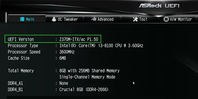 3 Ways To Check ASRock BIOS Version 2 asrock-uefi-bios-version
