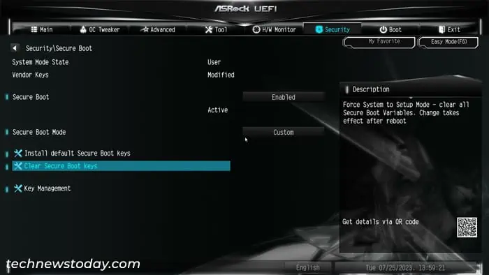How to Enable or Disable Secure Boot on ASRock Motherboard 6 asrock-uefi-secure-boot-clear-secure-boot-keys