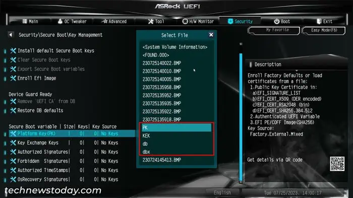 How to Enable or Disable Secure Boot on ASRock Motherboard 14 asrock-uefi-security-secure-boot-pk-kek-db-dbx
