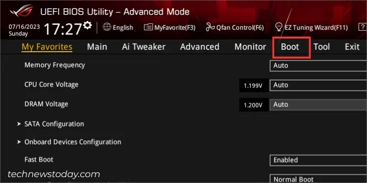 How to Enable or Disable CSM on ASUS? 2 asus-boot-tab