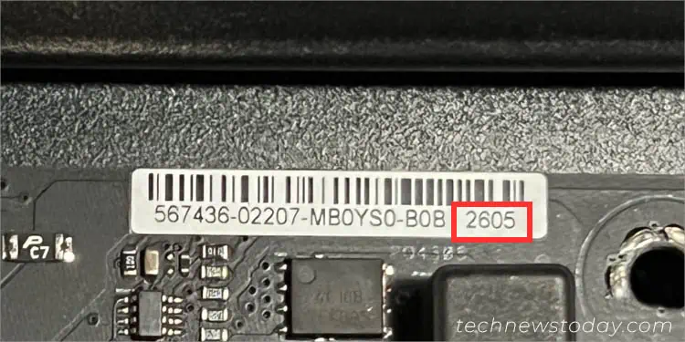 How to Check BIOS Version on ASUS? 5 Proven Ways 5 asus-motherboard-barcode-sticker