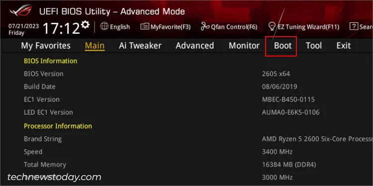 Fast Boot on ASUS: Here's How to Configure 4 boot-option-asus-bios
