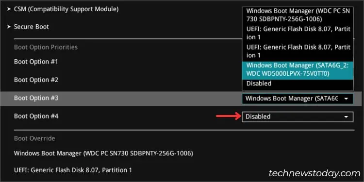 boot-option-finalization-asus-advanced-mode