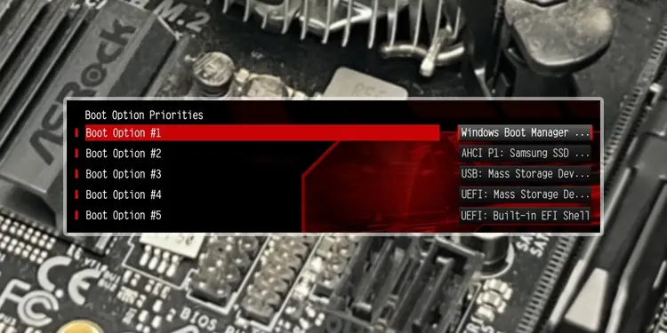 How to Change Boot Order on ASRock Motherboard