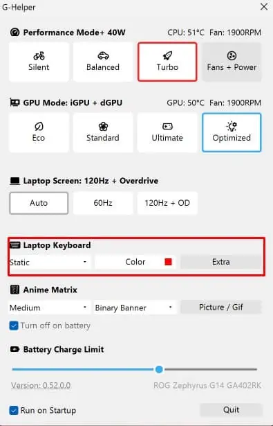 change-asus-keyboard-light-ghelper