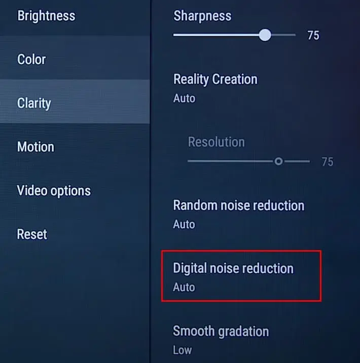 How to Reduce Noise on TV 18 clarity-digital-noise-reduction