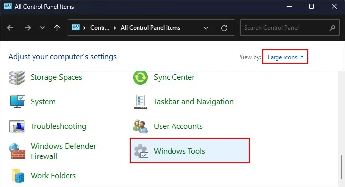 How to Open Registry Editor? 7 Possible Ways 5 control-panel-windows-tools