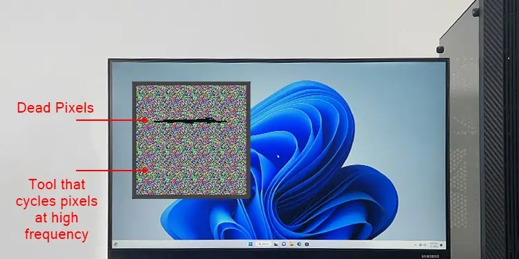 7 Ways to Fix Black Lines on Monitor 4 dead-pixels-line-cycle-pixel-at-high-frequency