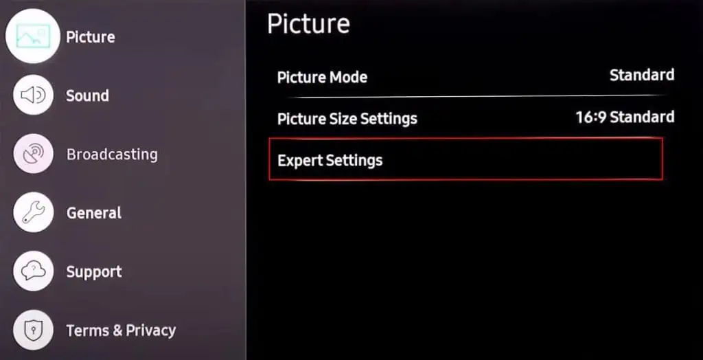 How to Reduce Noise on TV 2 expert-settings-picture-1024x524