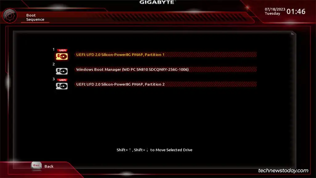Here's How to Change Your Gigabyte Motherboard Boot Order Easily 3 gigabyte-bios-select-boot-sequence