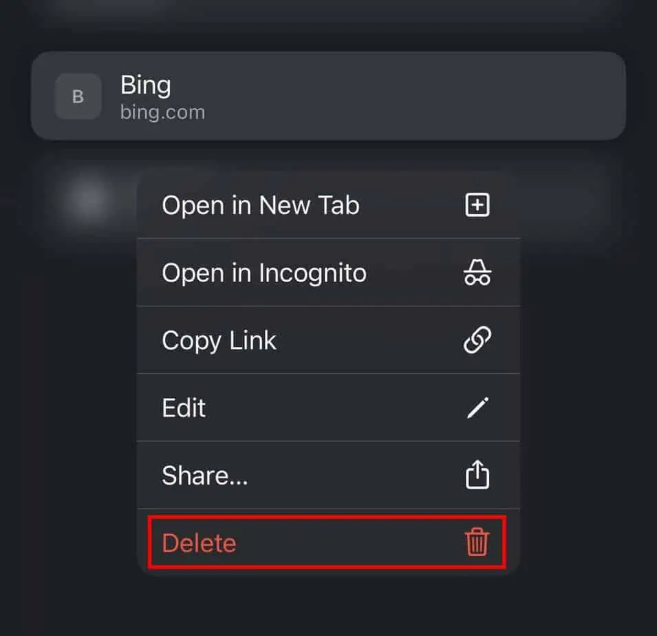 ios-chrome-delete-bookmark