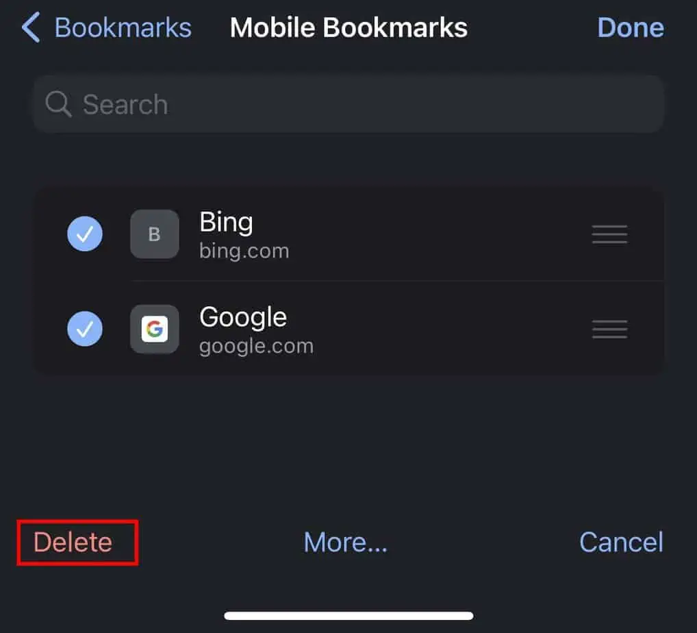 ios-chrome-delete-multiple-bookmarks