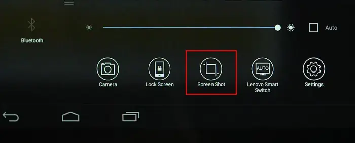 How to Screenshot on Lenovo Yoga (Tablet and Laptop) 2 lenovo-yoga-swipe-up-pop-up-screen-shot