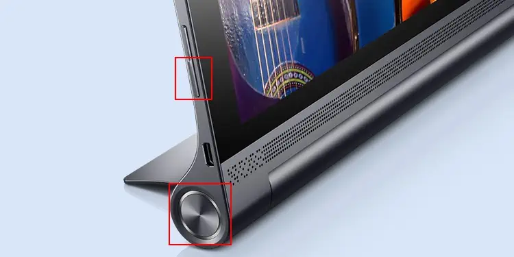 How to Screenshot on Lenovo Yoga (Tablet and Laptop) 1 lenovo-yoga-tablet-volume-down-and-power-button