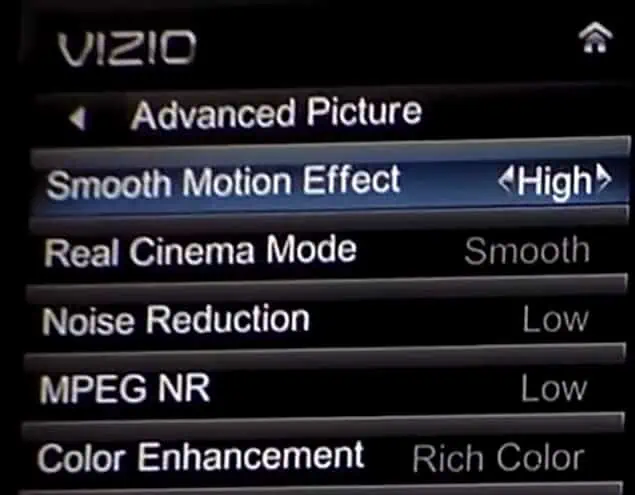 How to Reduce Noise on TV 9 mpeg-nr-in-vizio-tv