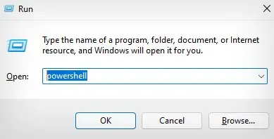 powershell-on-run