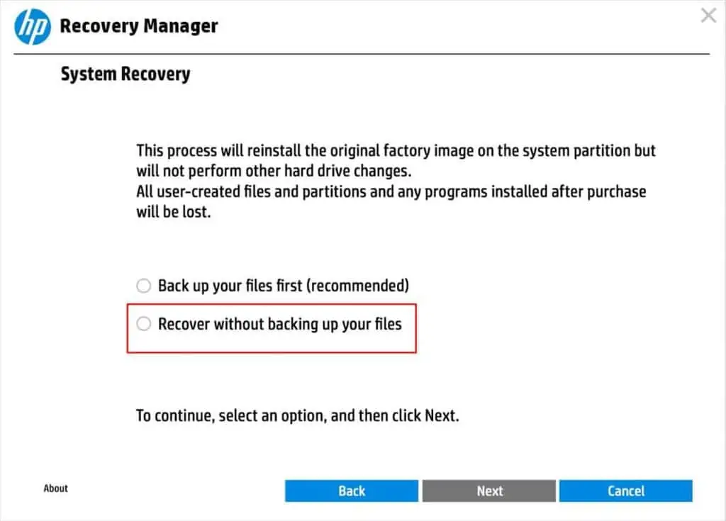 How to Factory Reset HP Laptop 12 recover-without-saving-recover-hp-laptop-1-1024x735