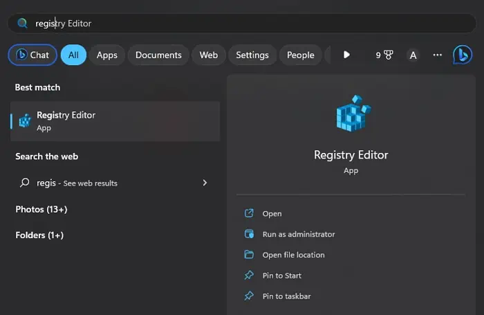 How to Open Registry Editor? 7 Possible Ways 2 registry-editor-search-bar