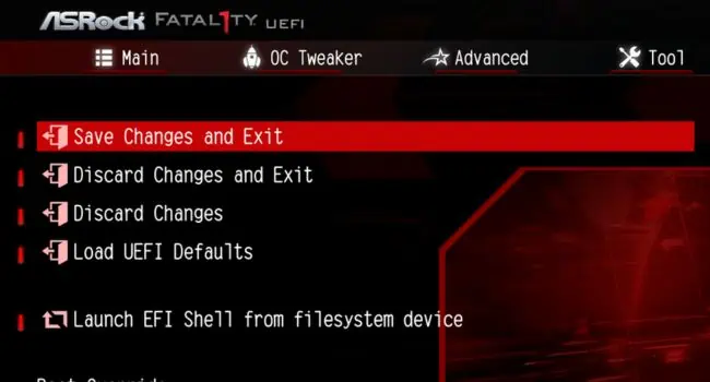 How to Reset BIOS on ASRock? 4 Effective Ways 4 save-changes-and-exit-in-asrock-bios