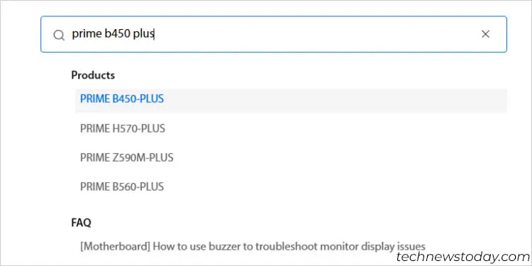 search-for-your-asus-mb-model-in-website