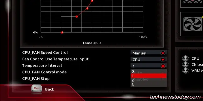 How to Control Gigabyte Fan Speed 7 smart-fan-temperature-interval