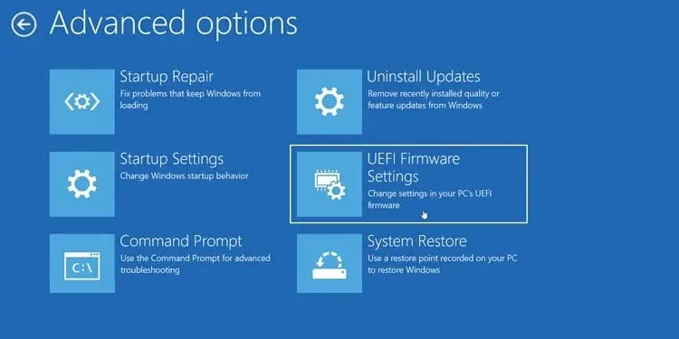 3 Ways To Check ASRock BIOS Version 1 uefi-firmware-settings-winre