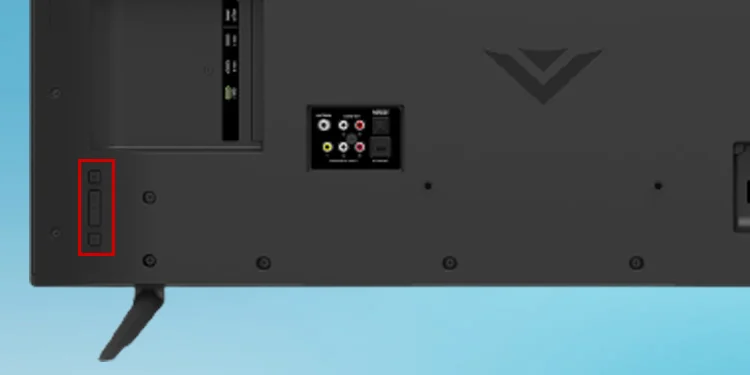 volume-down-and-input-button-on-vizio-tv