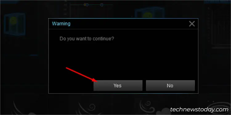 warning-prompt-asus-ai-suite-fan-tune