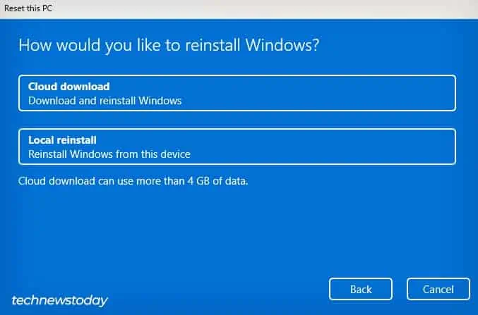 windows-cloud-or-local-reinstall