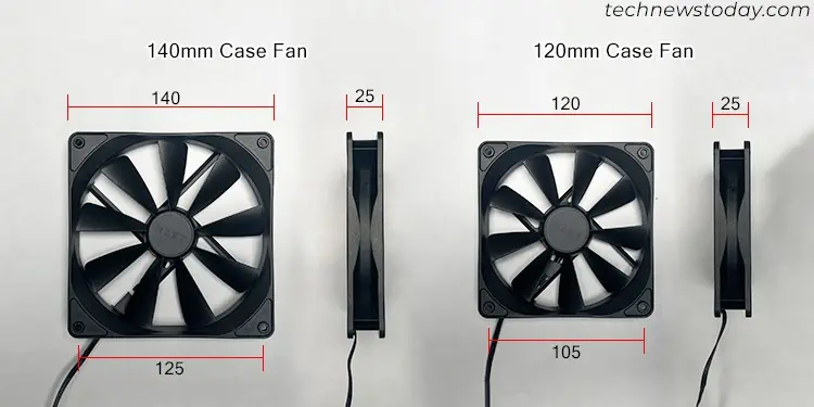 120mm vs 140mm Fans: Which One Is Better 1 120mm-and-140mm-case-fan-dimensions-1