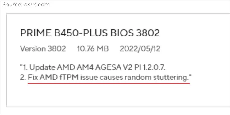 Is BIOS Update Necessary? 8 Reasons to Do It 4 asus-fix-amd-ftpm-issue